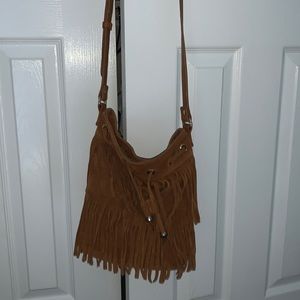 Fringe crossbody bag